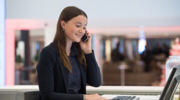 Receptie medewerker